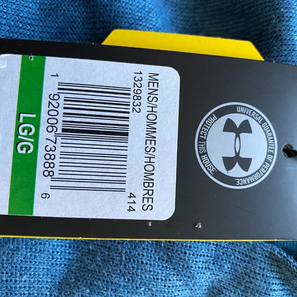 Under Armour Golf Storm Sweater Fleece Snap Blue M - Picture 3 of 3